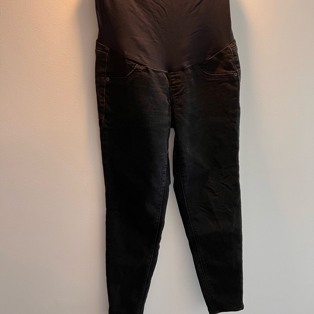 Black Maternity Skinny Jeans